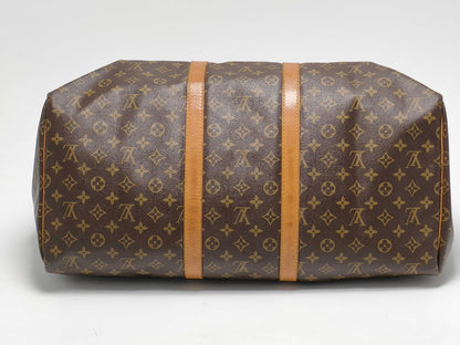 LOUIS VUITTON Monogram M41424 Keepall 55 Boston Bag