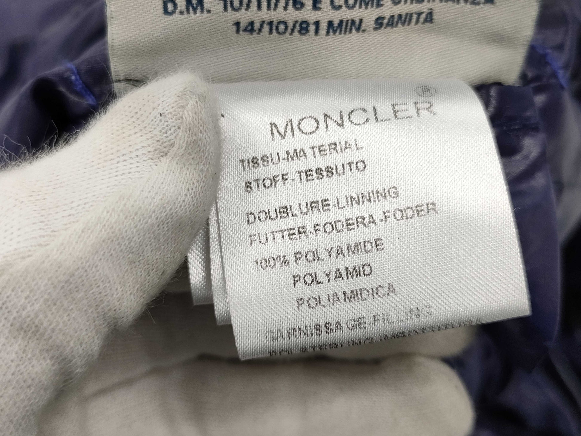 MONCLER Down Jacket/Blue Jacket