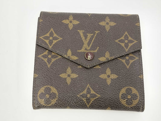 LOUIS VUITTON Monogram Double Hook Wallet
