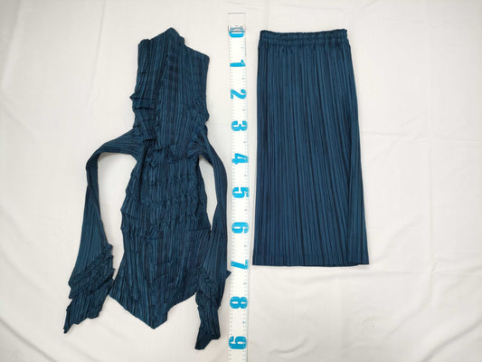 ISSEY MIYAKE Pleated Set Long Skirt Skirt