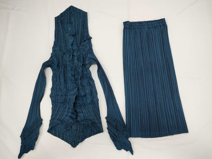 ISSEY MIYAKE Pleated Set Long Skirt Skirt