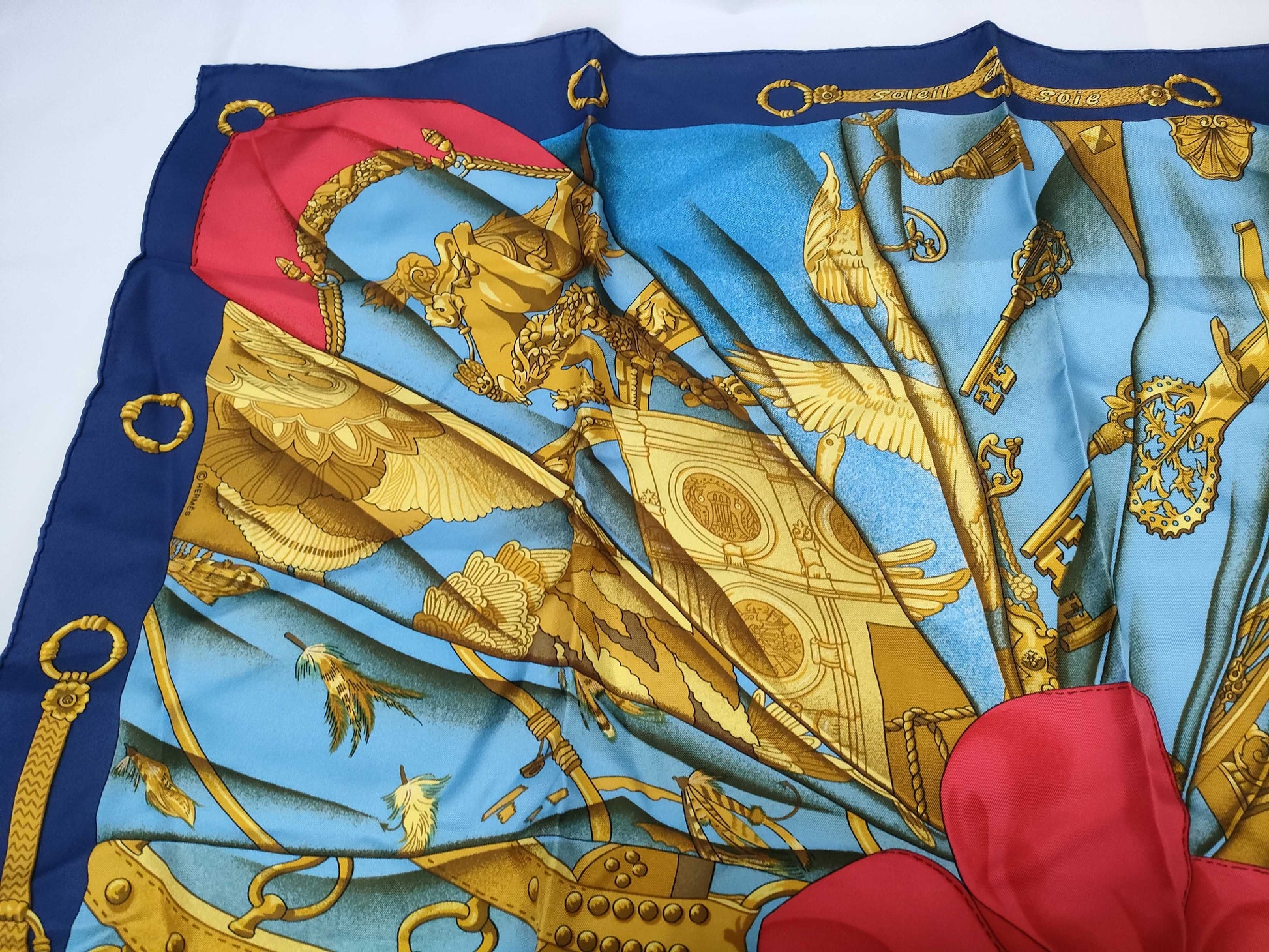 HERMES SOLEIL DE SOIE Silk Sun Scarf
