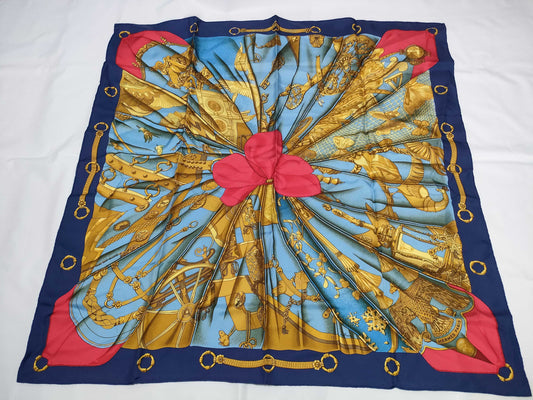 HERMES SOLEIL DE SOIE Silk Sun Scarf