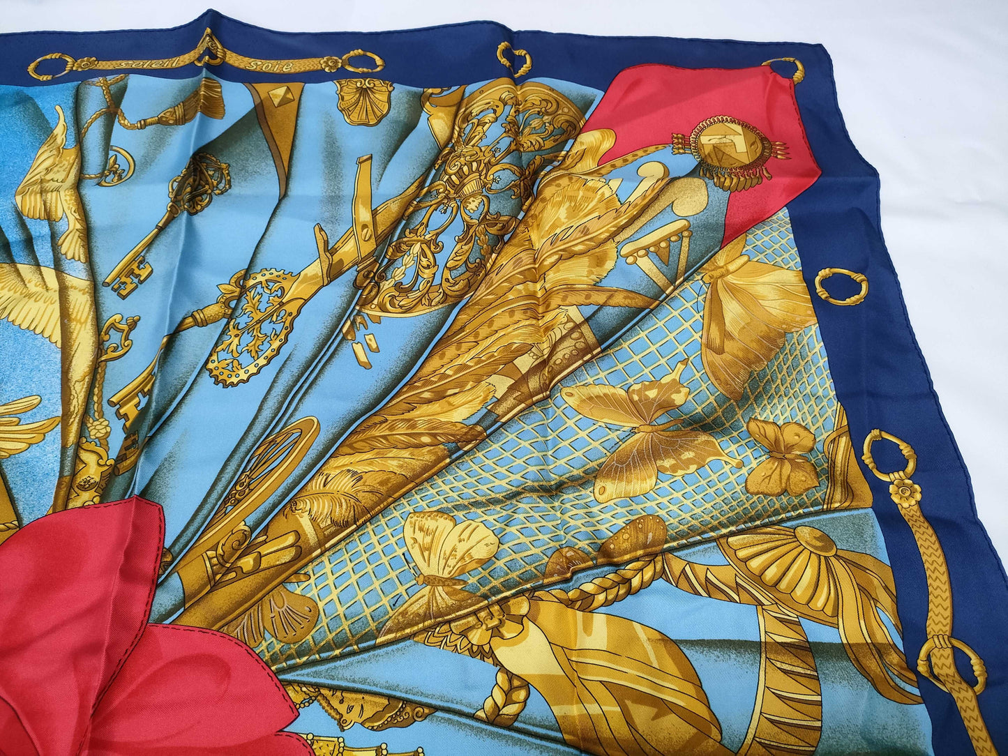 HERMES SOLEIL DE SOIE Silk Sun Scarf