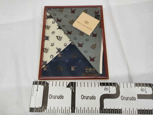 GUCCI PAOLO GUCCI 3 pieces unused scarf
