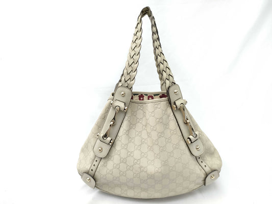 GUCCI Guccissima Leather Shoulder Bag 162900 001013