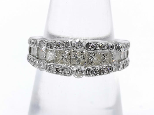 D1.50ct Pt900 6.4g Ring 