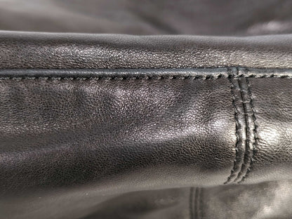 FENDI Mamma Bucket Leather Shoulder Bag Black