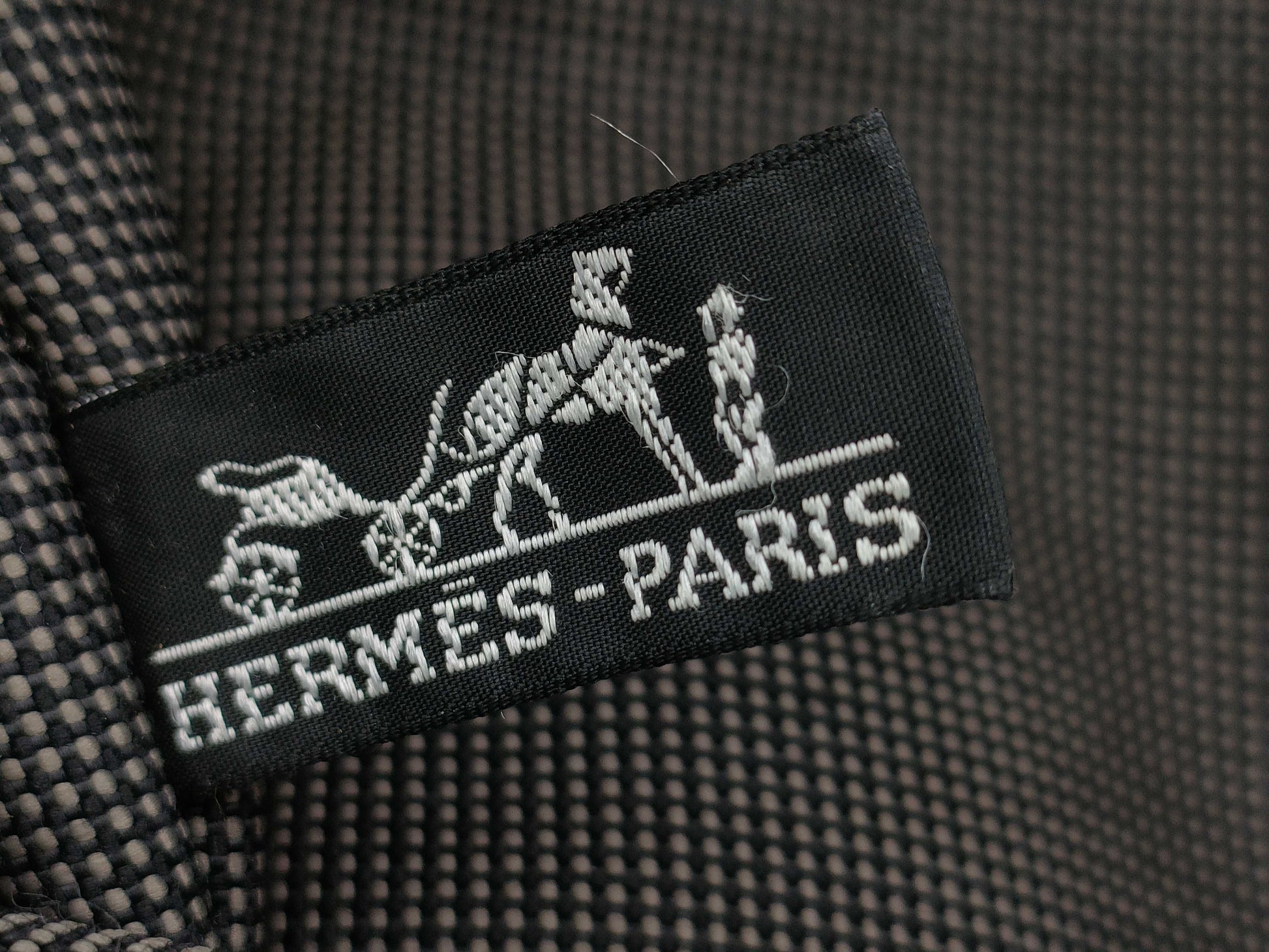 HERMES Airline Airline Ad MM Gray Backpack
