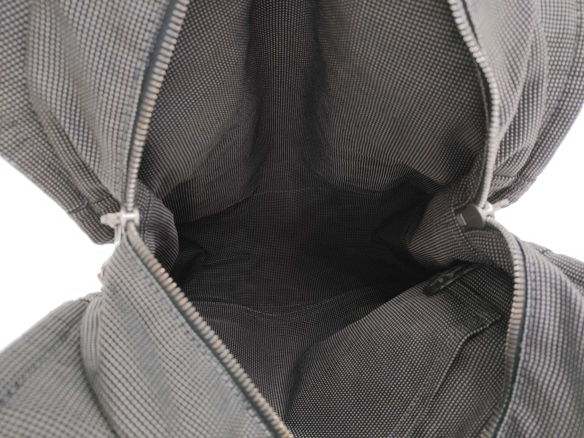 HERMES Airline Airline Ad MM Gray Backpack