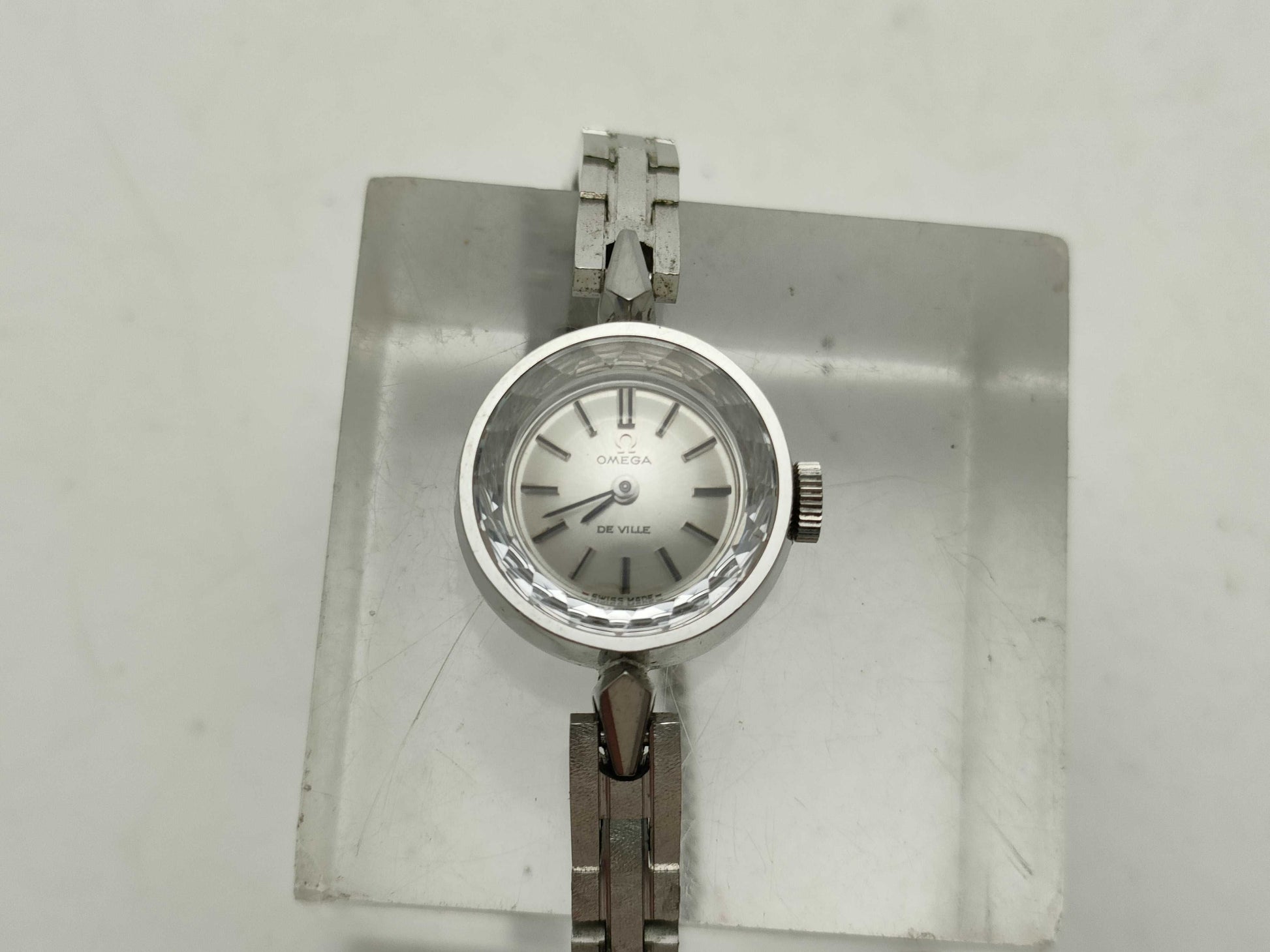 OMEGA De Ville SS Silver Dial Women's Watch