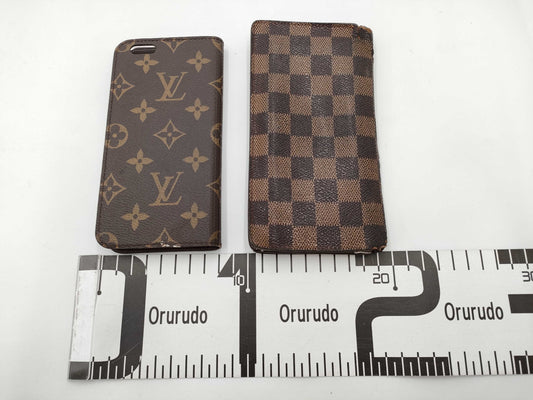LOUIS VUITTON Damier Wallet Monogram etc. Billfold