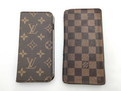 LOUIS VUITTON Damier Wallet Monogram etc. Billfold