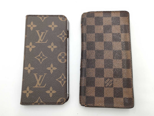 LOUIS VUITTON Damier Wallet Monogram etc. Billfold
