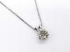 D1.032ct Pt900/Pt850 2.9g Necklace 