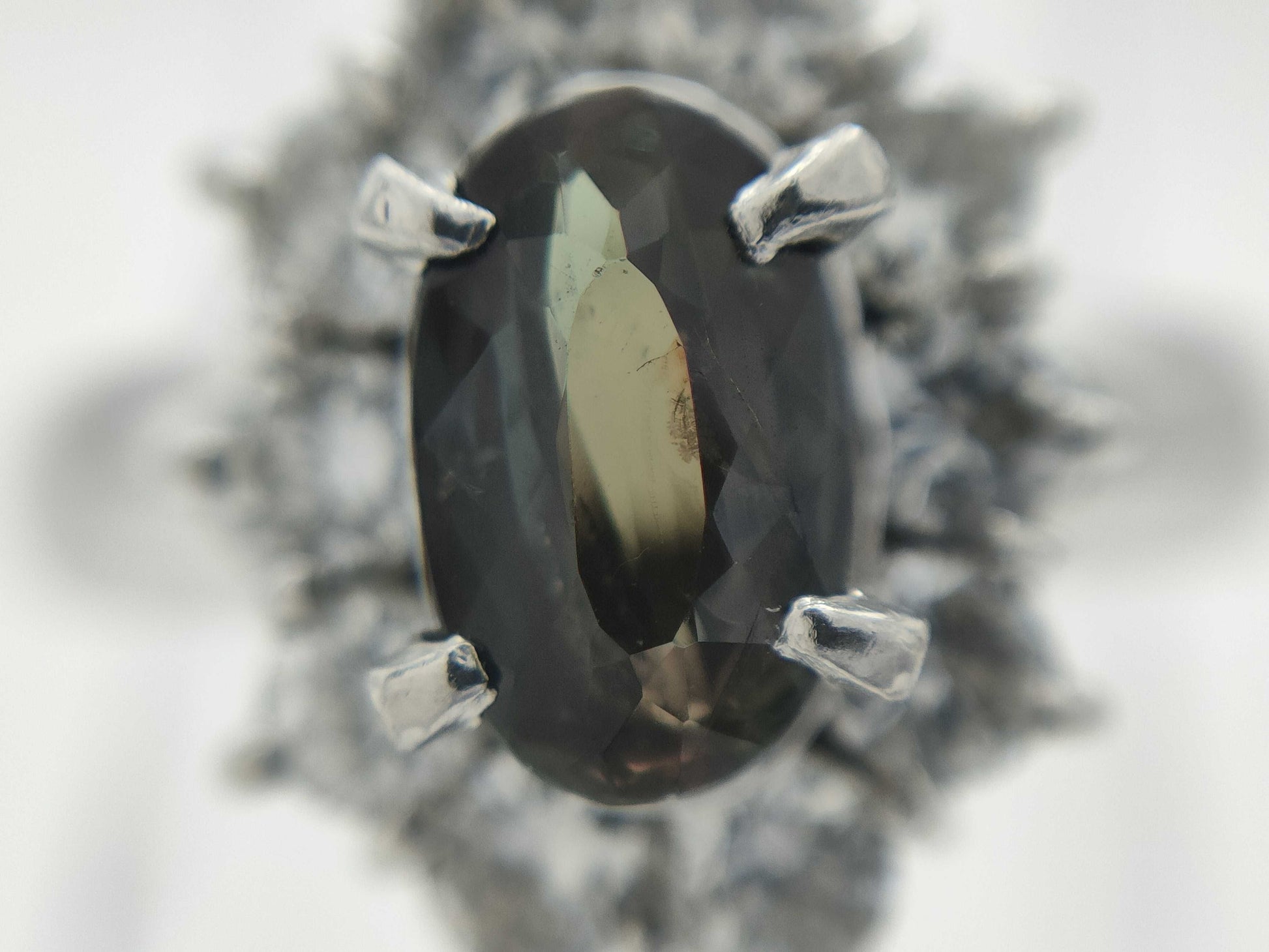 AX 0.811ct D 0.88ct PT900 9.9g Ring 