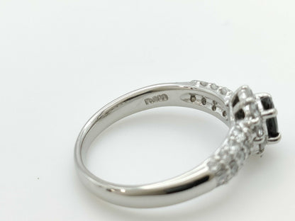 AX 0.43ct D 0.61ct PT900 4.9g Ring 