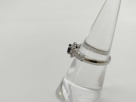 AX 0.43ct D 0.61ct PT900 4.9g Ring 