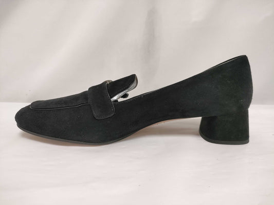 PRADA Suede Beaded Black Mules