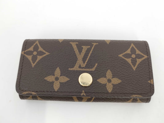 LOUIS VUITTON Monogram M25708 Key Case Multicle 4 Tonic Lemon Key Case/Key Holder