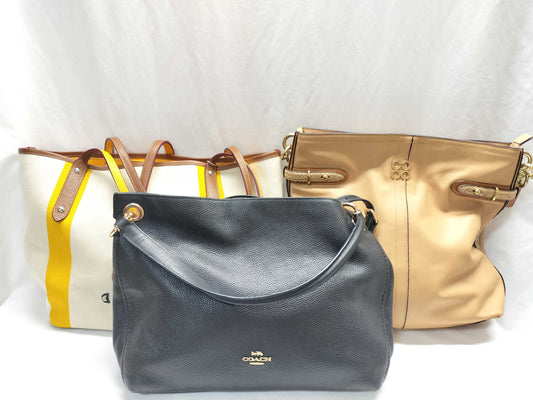 COACH and other brand bag set, including deteriorated shoulder bag