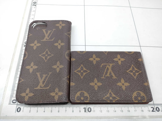 LOUIS VUITTON Monogram iPhone Case and Business Card Case Set
