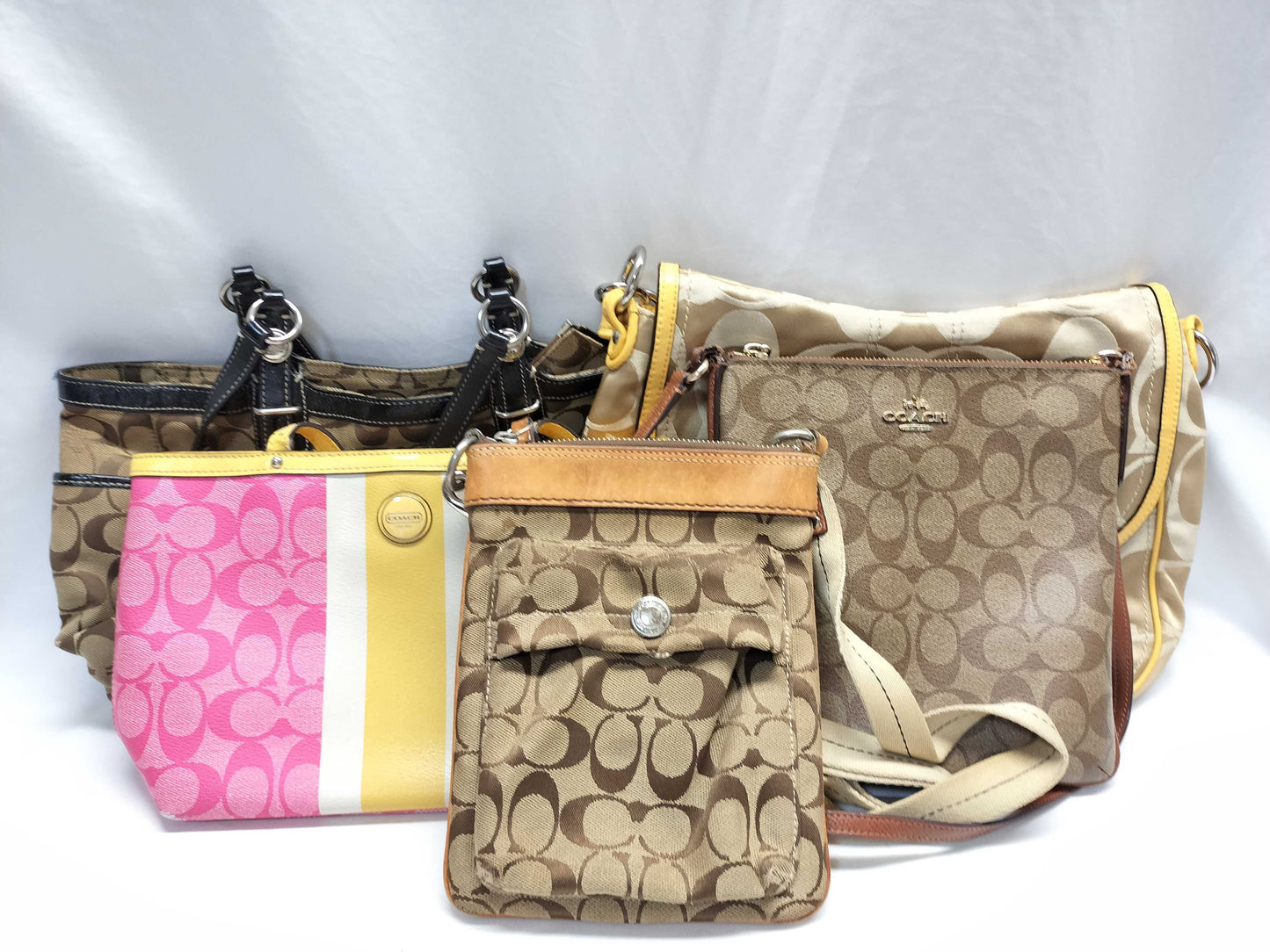 COACH Signature Hand/Shoulder Bags/*5-Piece Shoulder Bag