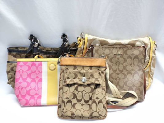 COACH Signature Hand/Shoulder Bags/*5-Piece Shoulder Bag