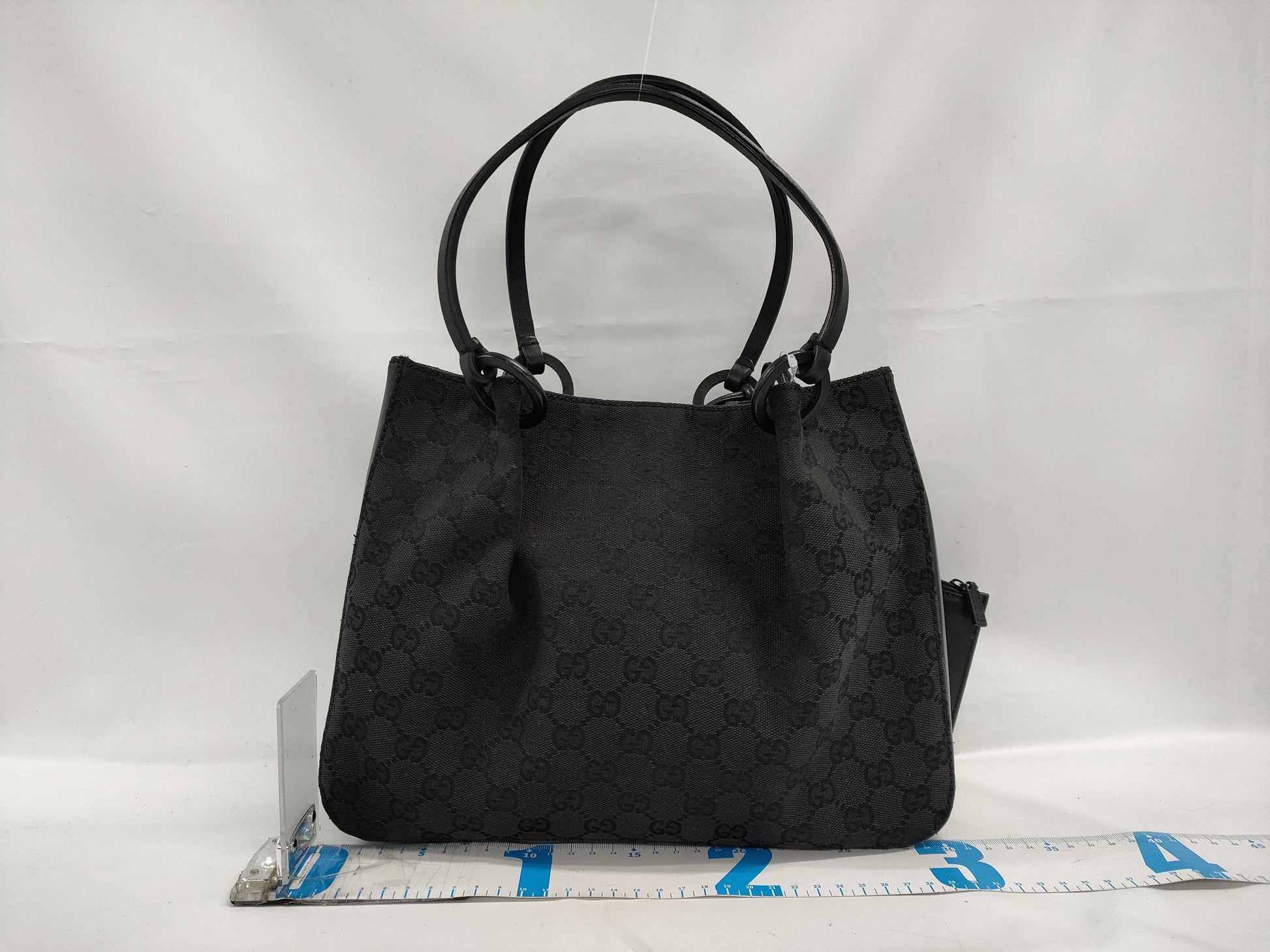 GUCCI GG Canvas 101919 Handbag with Pouch