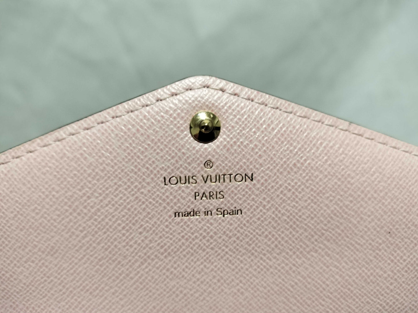 LOUIS VUITTON Damier [20% OFF] Portefeuille Sarah Damier Ebene Wallet