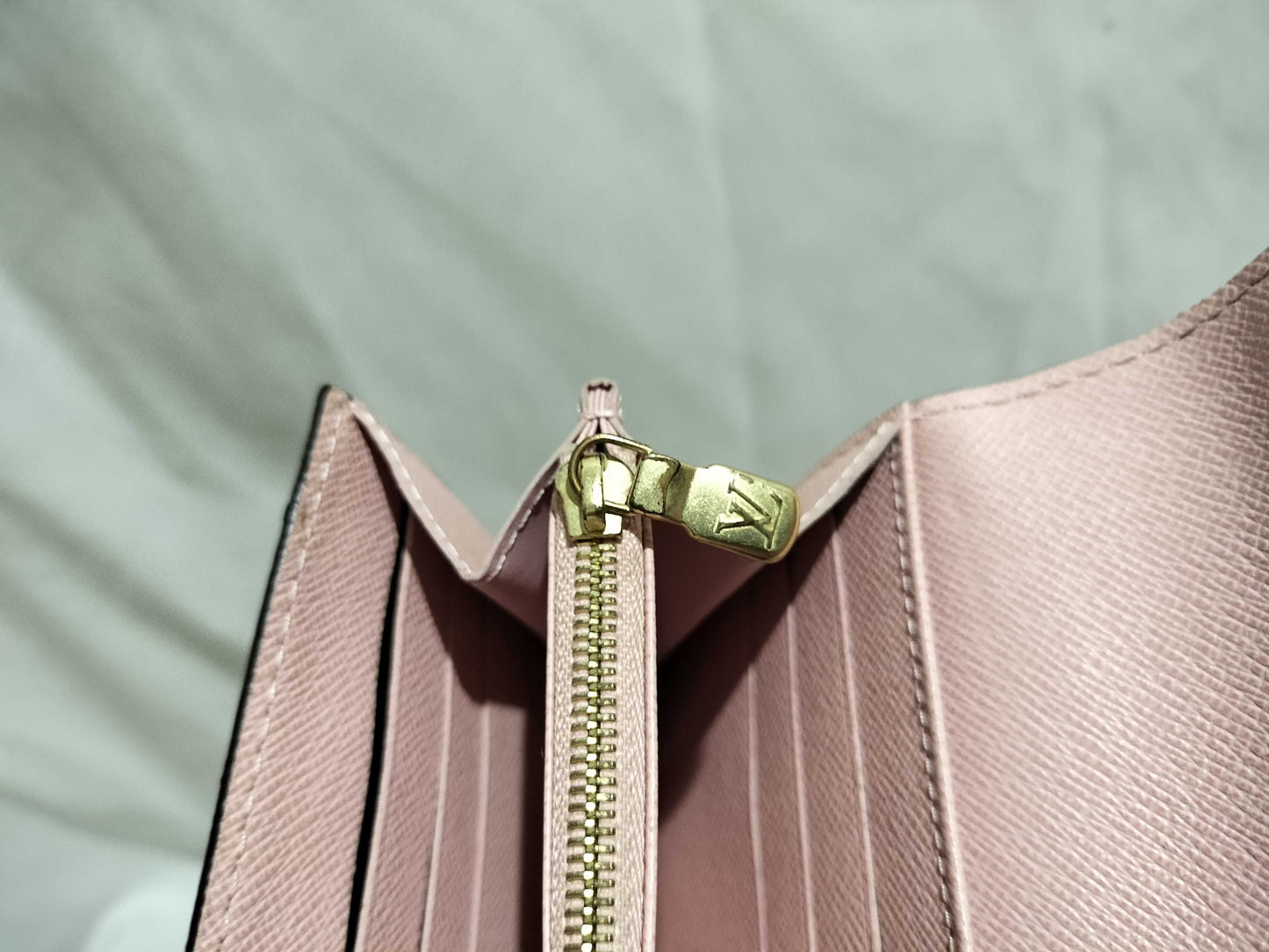LOUIS VUITTON Damier [20% OFF] Portefeuille Sarah Damier Ebene Wallet