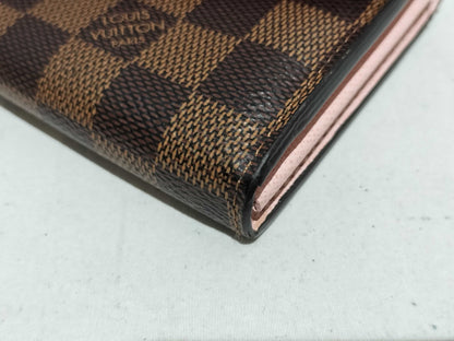LOUIS VUITTON Damier [20% OFF] Portefeuille Sarah Damier Ebene Wallet