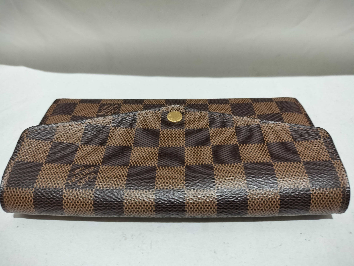 LOUIS VUITTON Damier [20% OFF] Portefeuille Sarah Damier Ebene Wallet
