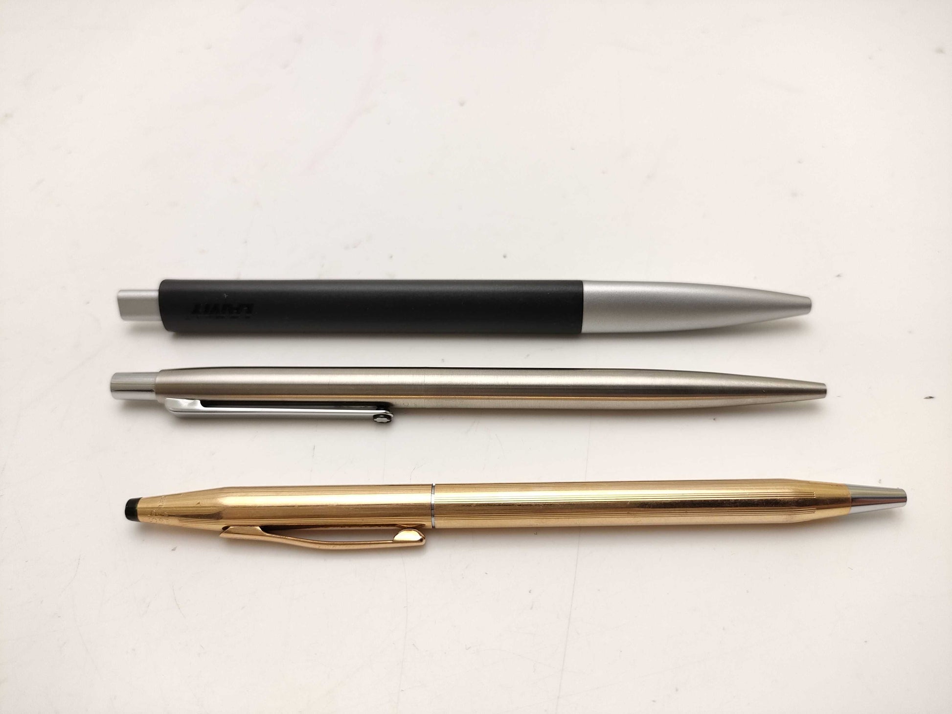 MONTBLANC, LAMY, CROSS 3-Piece Set