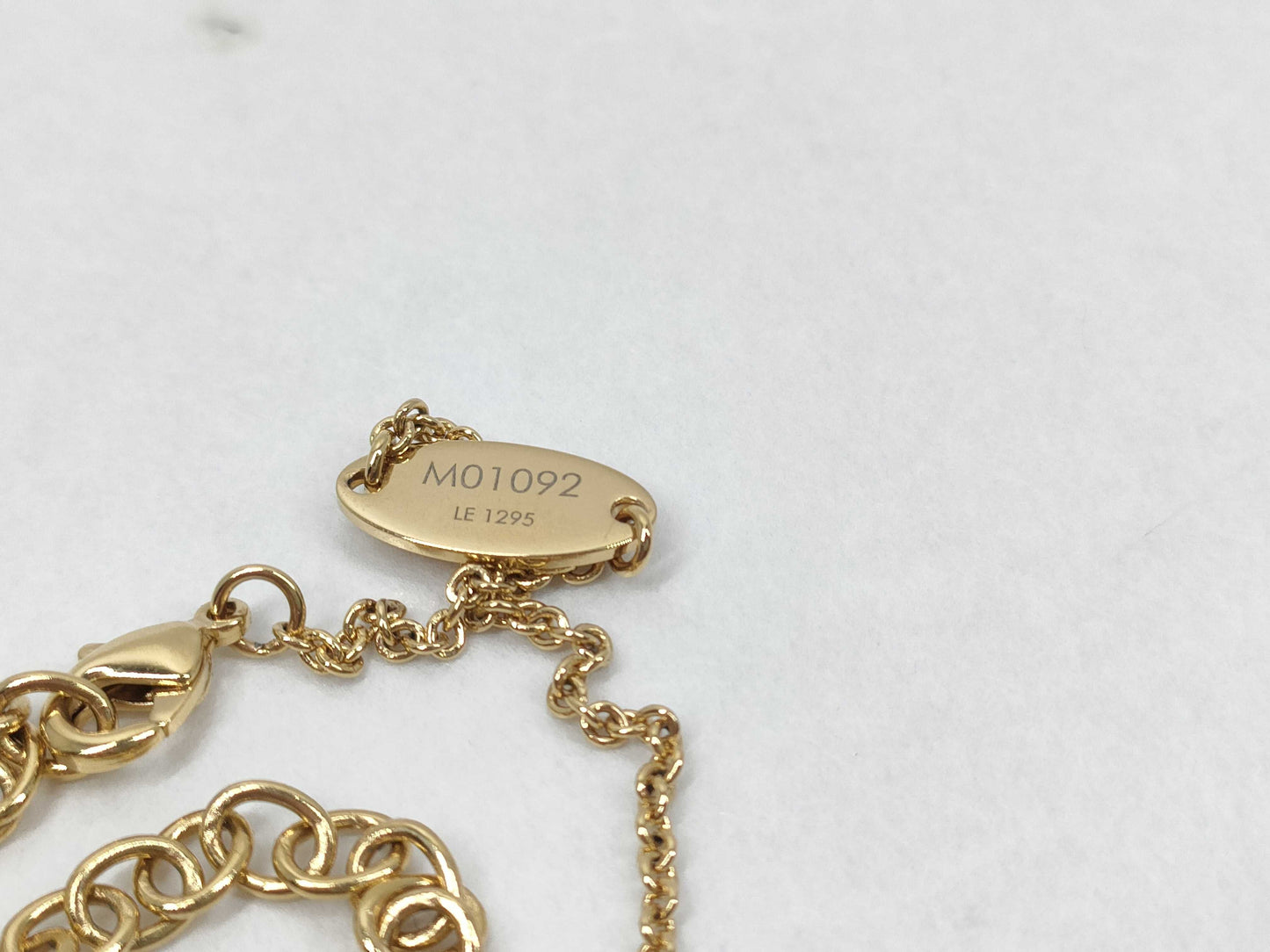 LOUIS VUITTON M01092 M01092 LV Iconic Enamel Necklace Necklace
