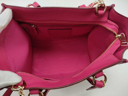 COACH 33996 2WAY Pink Handbag