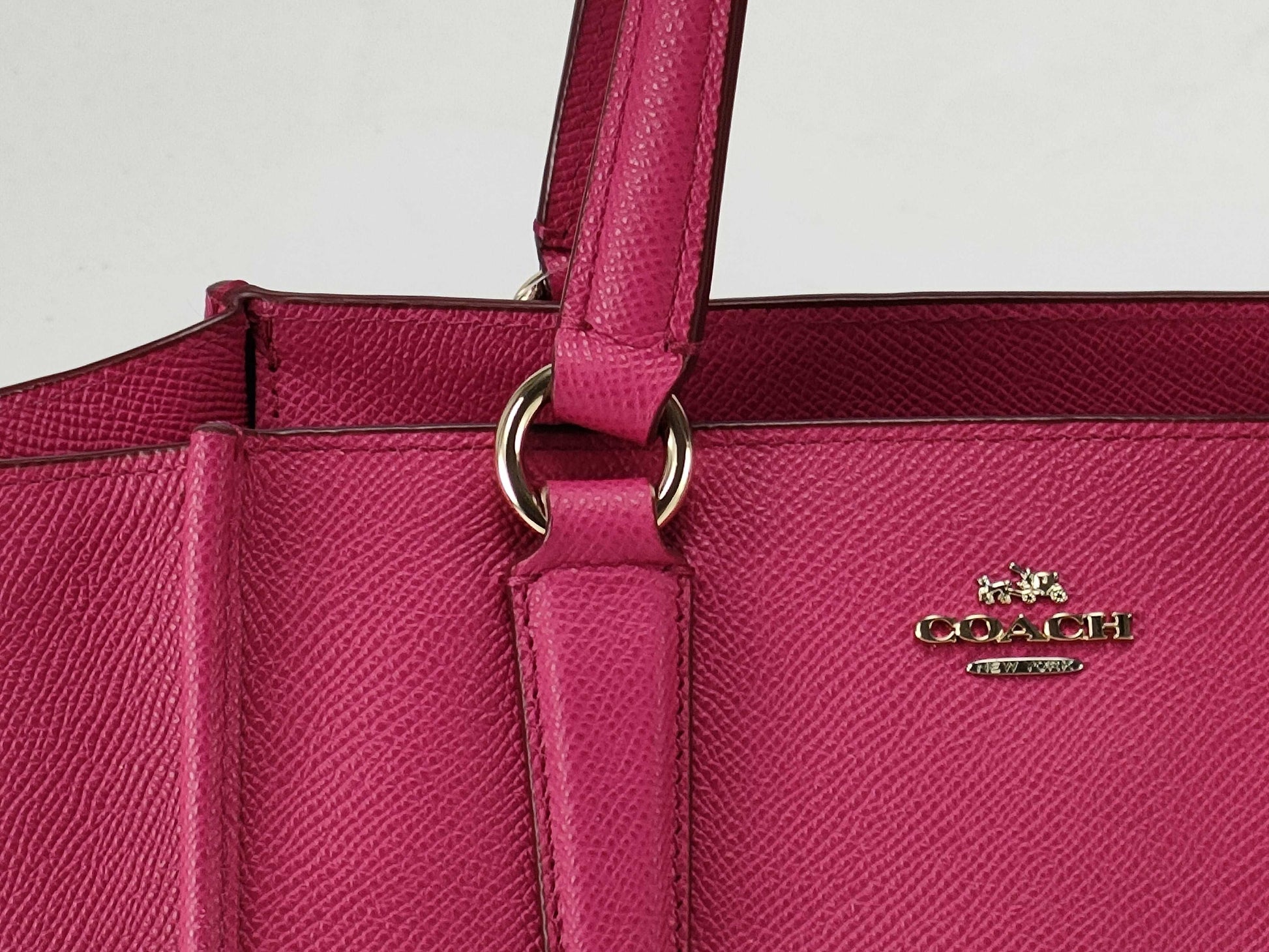 COACH 33996 2WAY Pink Handbag