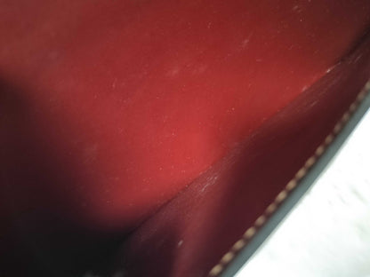 HERMES Valentin Box Calf Liege H D Stamped Shoulder Bag