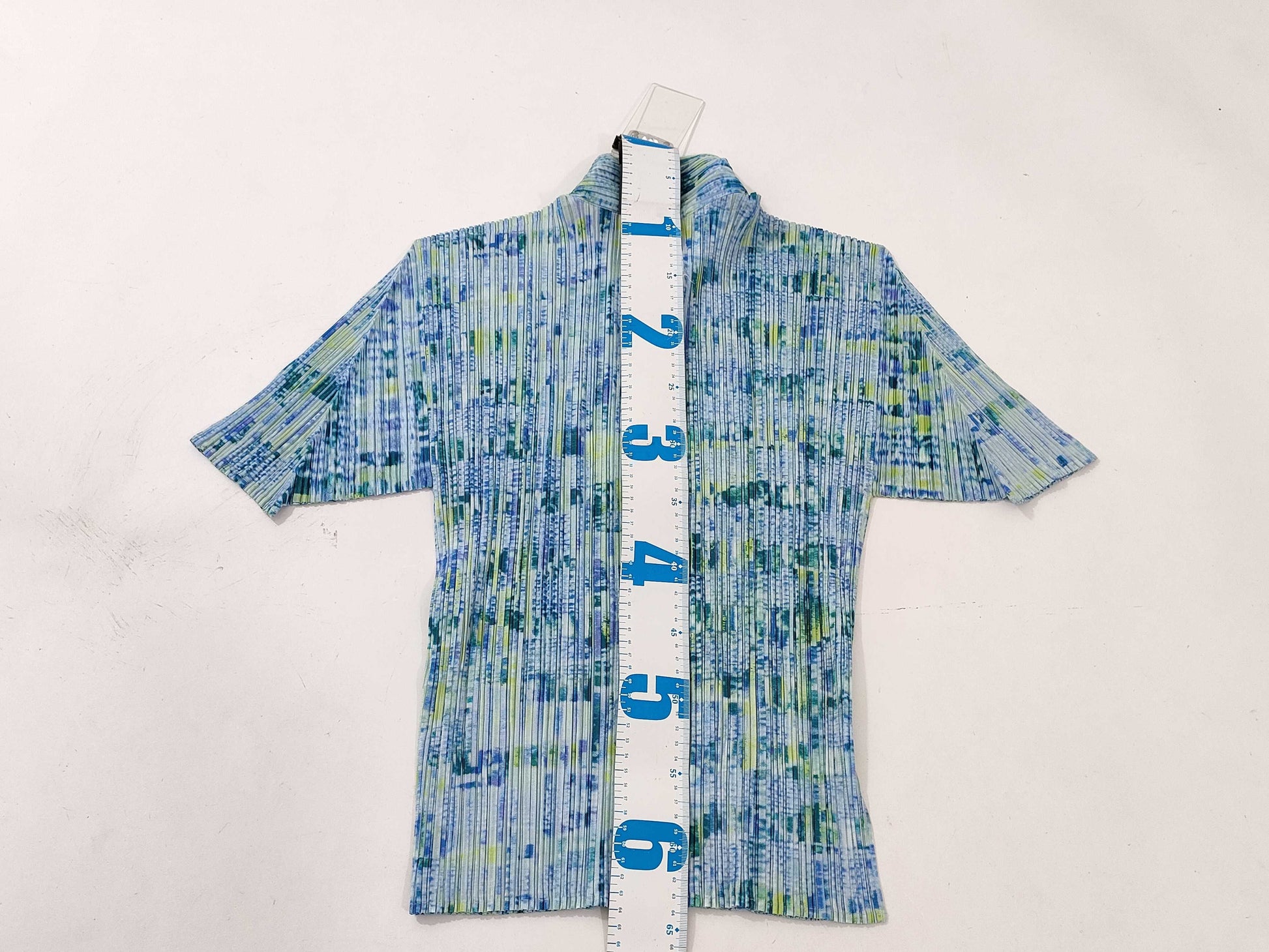 ISSEY MIYAKE Pleats Please/All-over Print Shirt