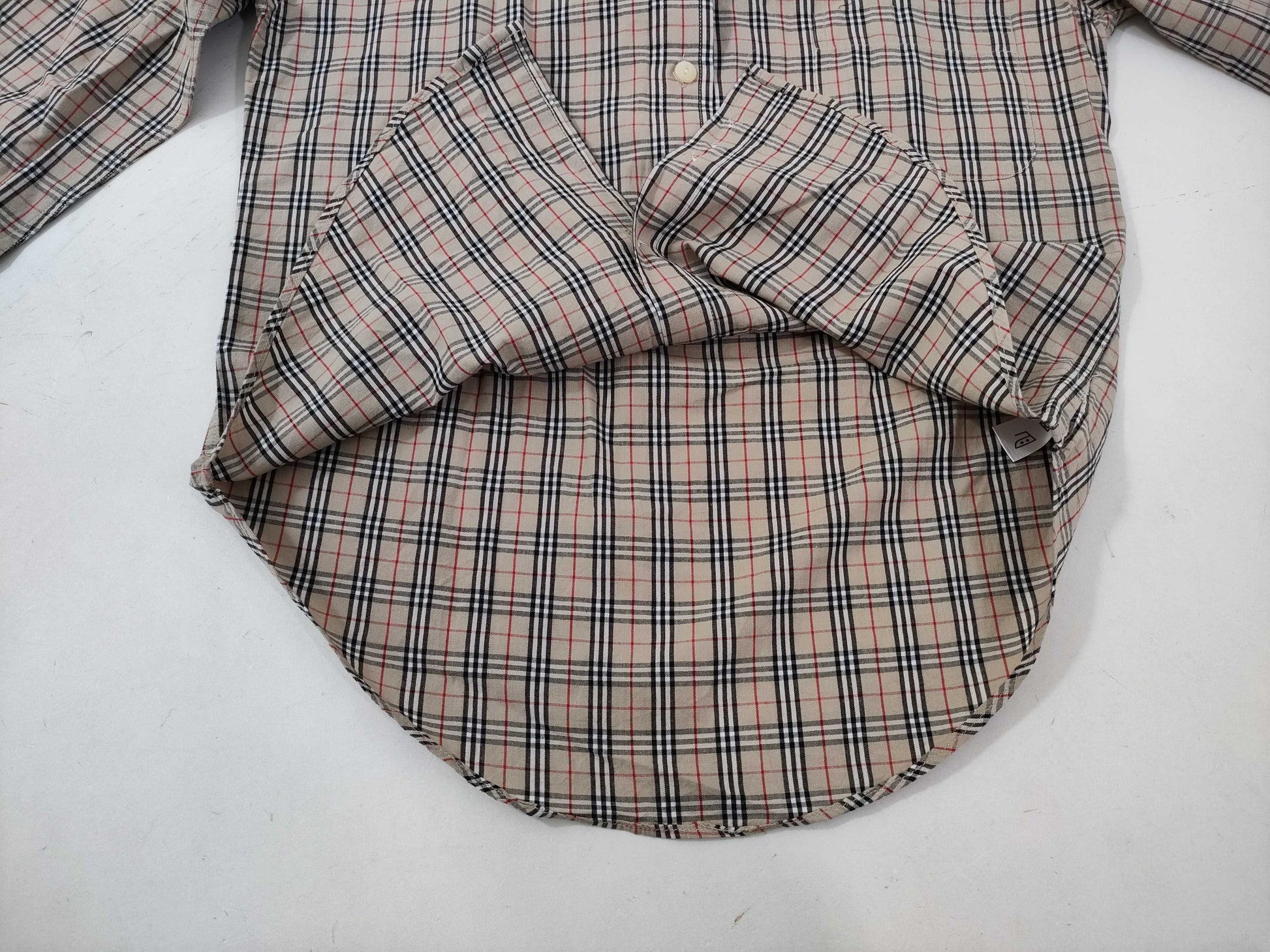 Burberrys Check/Long Sleeve Shirt