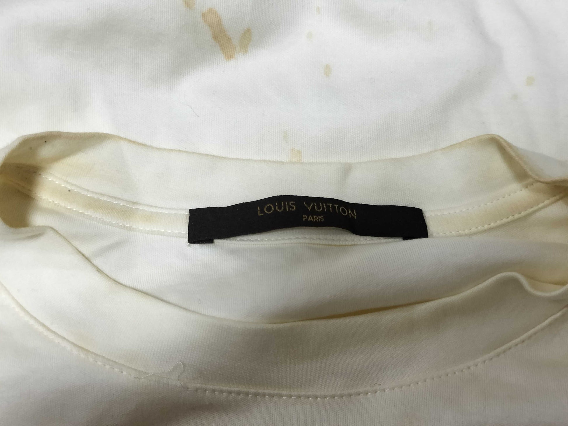 LOUIS VUITTON Cotton Short Sleeve T-Shirt