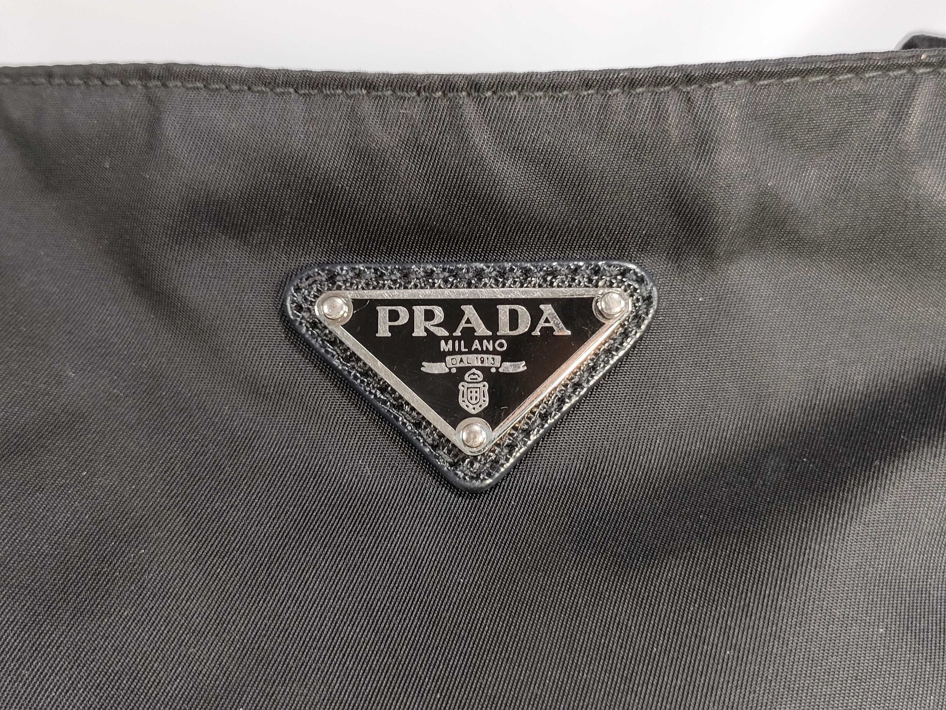 PRADA nylon one-shoulder adjustable shoulder bag