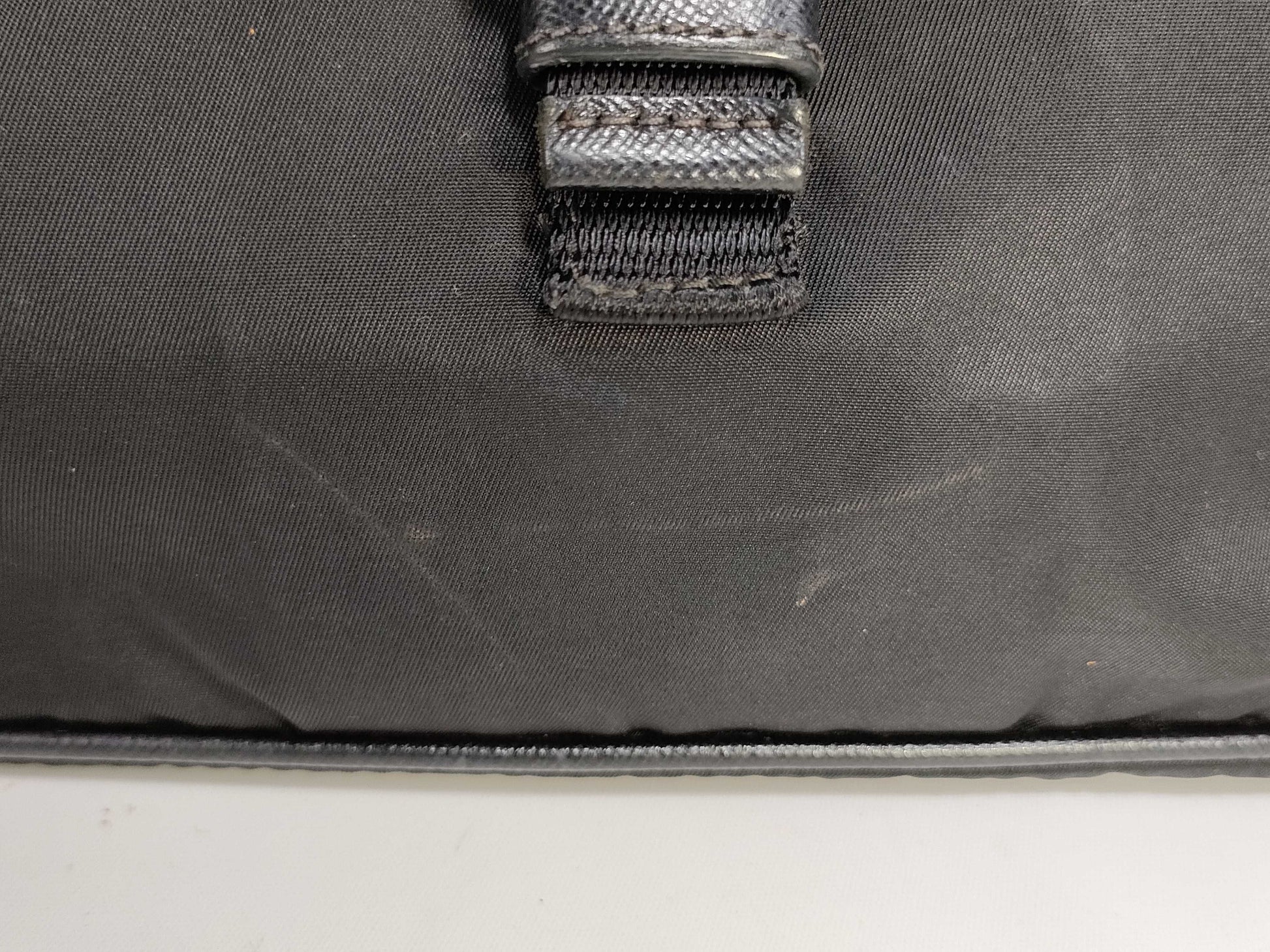 PRADA nylon one-shoulder adjustable shoulder bag