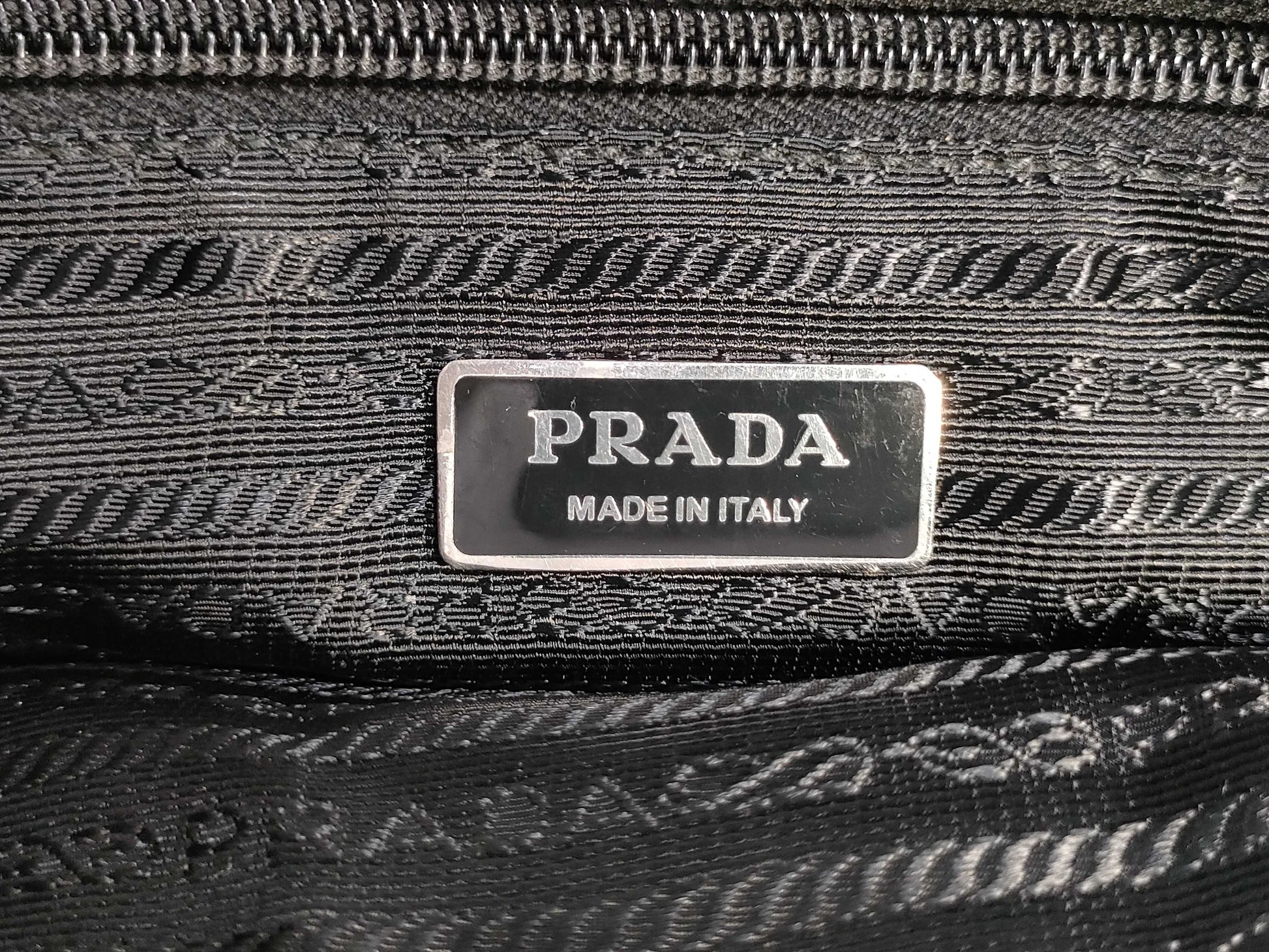PRADA nylon one-shoulder adjustable shoulder bag