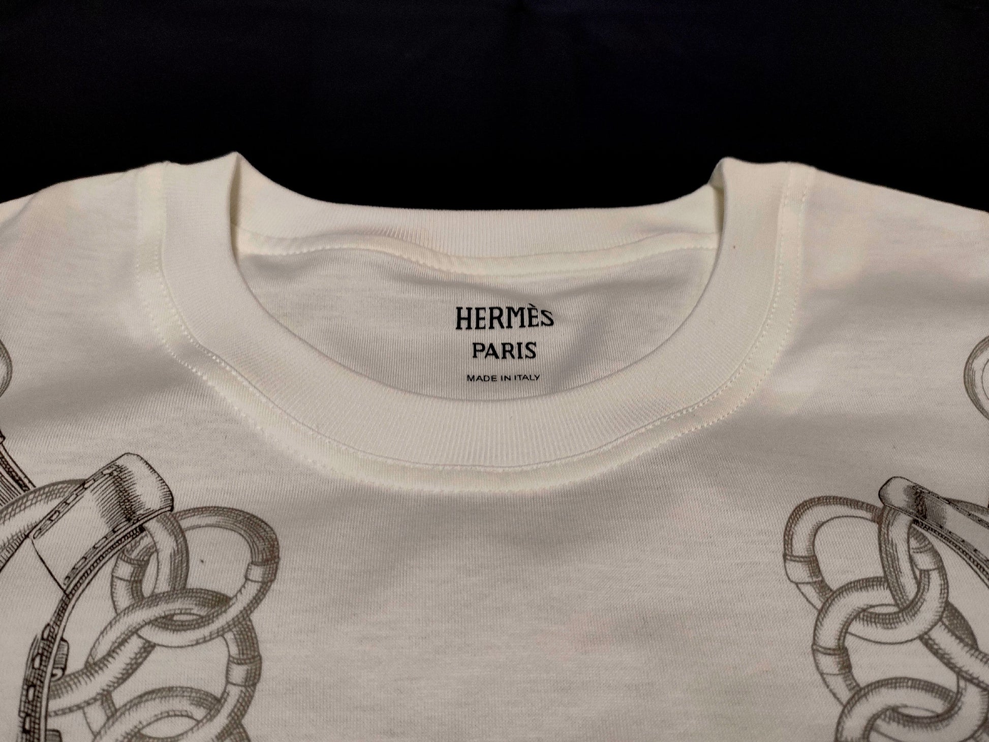 HERMES T-shirts/Cut and Sewn Tunic T-shirt