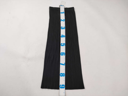 ISSEY MIYAKE Pleats Please Black Long Skirt
