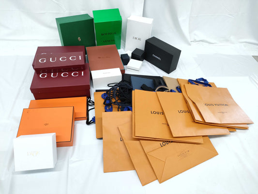 Louis Vuitton, Goyard, Chanel, Gucci, etc. Boxes & Shoppers Bulk ...
