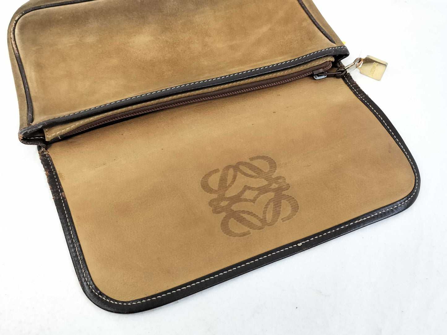 LOEWE Suede Second Bag Second Bag