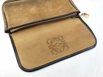 LOEWE Suede Second Bag Second Bag