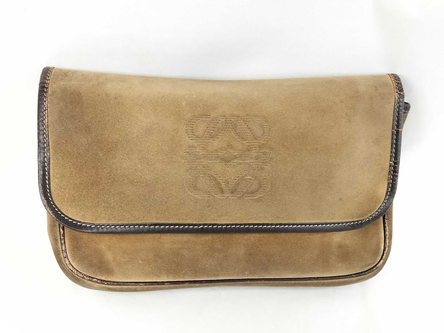 LOEWE Suede Second Bag Second Bag